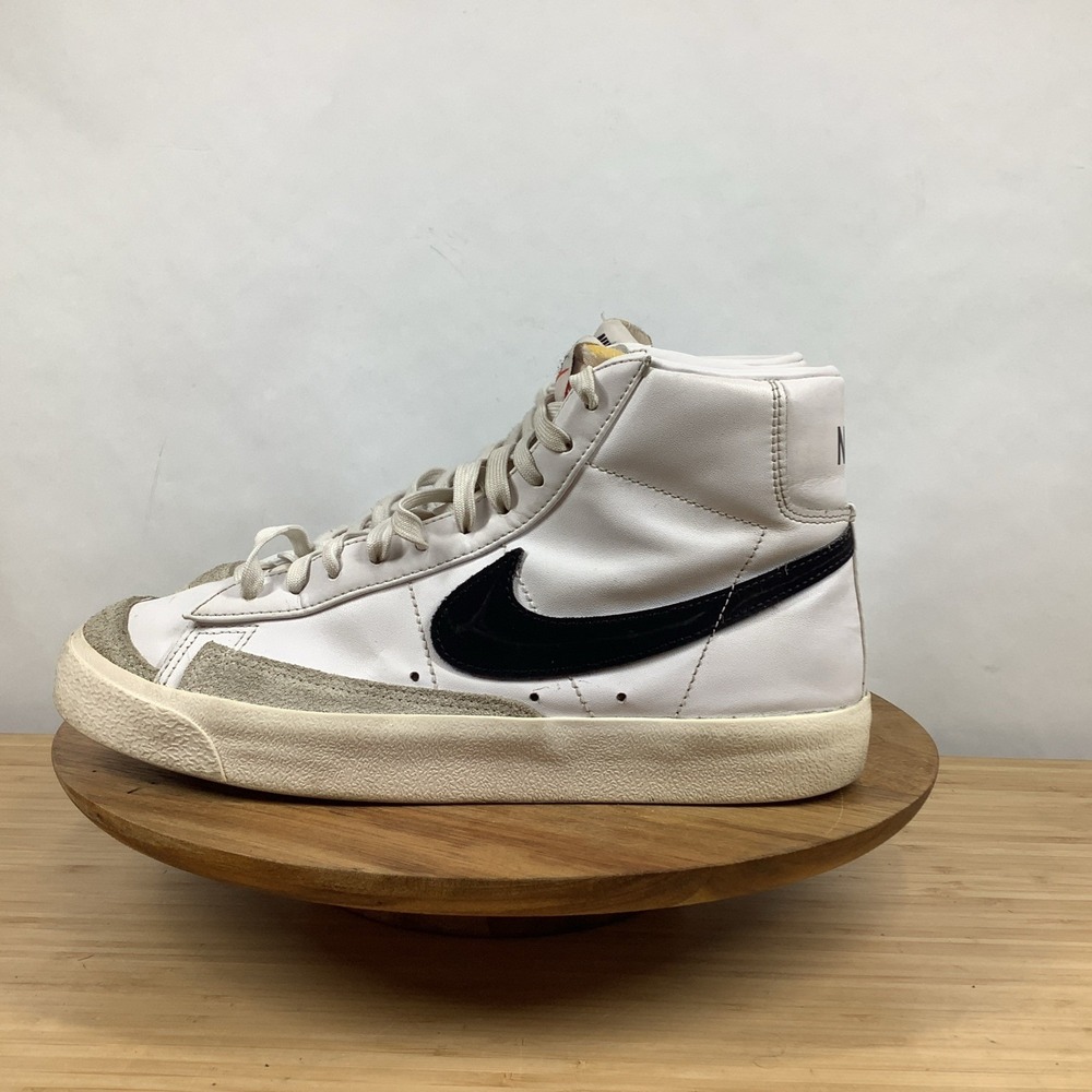 Mens Size 9 - Nike Blazer Mid 77 Vintage White Black‎ 2019 - No Box